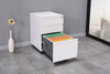 Mobile Pedestal Moveable Cabinet Modern Home Storage Drawer Filing Cabinet