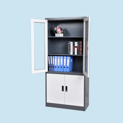 half glass door filing cabinet