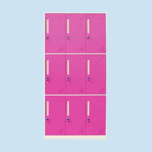 steel 9 doors locker