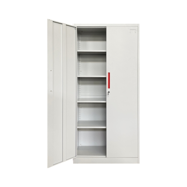 Office furniture double door filing cabinet 5 layer steel storage