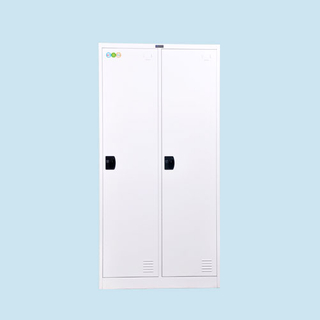 steel double doors locker