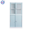 Sliding door filing cabinet with glass door